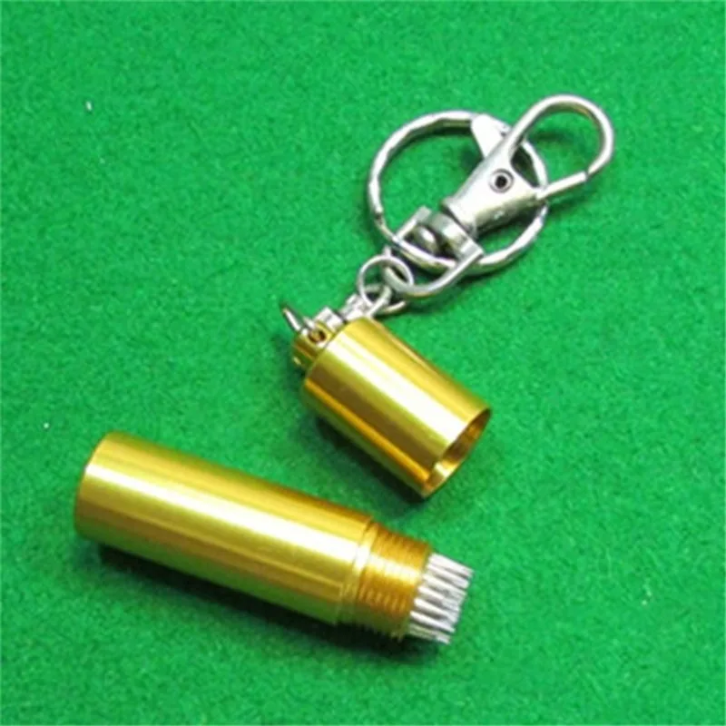 Neue Snooker Pool Queue Nagel Kopf Picker Leder Nadel Scupuncture Metall Reparatur werkzeuge Billard Zubehör Image