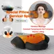 Nacken massage kissen elektrisches Zervix traktion massage gerät Memory Foam Kissen ortho pä disches