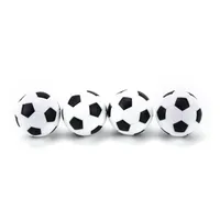 Neue 4 pcs 32mm Fußball Fußball Fußball Sport Geschenke Runde Indoor-Spiele Tischfußball Fußball