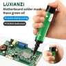 Luxianzi UV Löt maske Tinte grünes Öl schnell 3s Aushärtung kleber für Leiterplatte BGA Leiterplatte