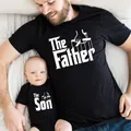 Passenden Vater und Sohn Shirts Vater Sohn Geschenk Papa und Baby Outfits Erste Vatertag Geschenk