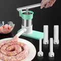 Presse-Typ Wurst Fleisch Stuffer Horizontale Wurst Maker Hausgemachte Küche Fleisch Wurst Maker