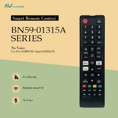 BN59-01315A Ersatzfernbedienung für Samsung Smart TV UN43RU7100 UN43RU7200 UN43RU710D UN50RU7100 UN50RU7200 UN50RU710D Image