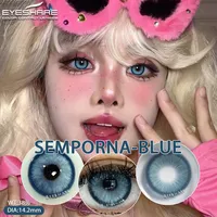 Eye share farbige Kontaktlinsen Mode blaue Linse braun Kontakt bunte Make-up Kontaktlinsen jährlich