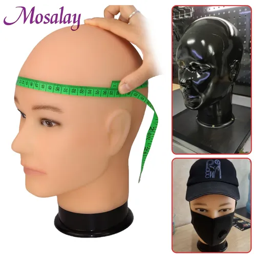Große größe männlichen Mannequin Kopf Puppen Display Kosmetik Puppe Kopf Puppen Kahl Ausbildung Kopf