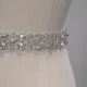 Real Photo Strass Braut Bbelt Diamant Hochzeit Kleid Gürtel Kristall Satin Hochzeit Schärpe für