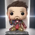 Avengers Endspiel: Ich bin Iron Man Glow-in-the-Dark Deluxe Ironman 580 Vinyl Figur mehrfarbige