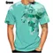 Weltkarten Afrika Grafik T-Shirts Männer 3d gedruckt T-Shirt Damen bekleidung Harajuku Mode