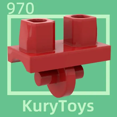 Kury Toys DIY MOC für 970 # 10 Stück Bausteinteile für Körperteil-Hüften Image