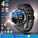 4g lte Smartwatch für Männer GPS HD Dual-Kamera Sim Talk NFC Herzfrequenz Gesundheits überwachung