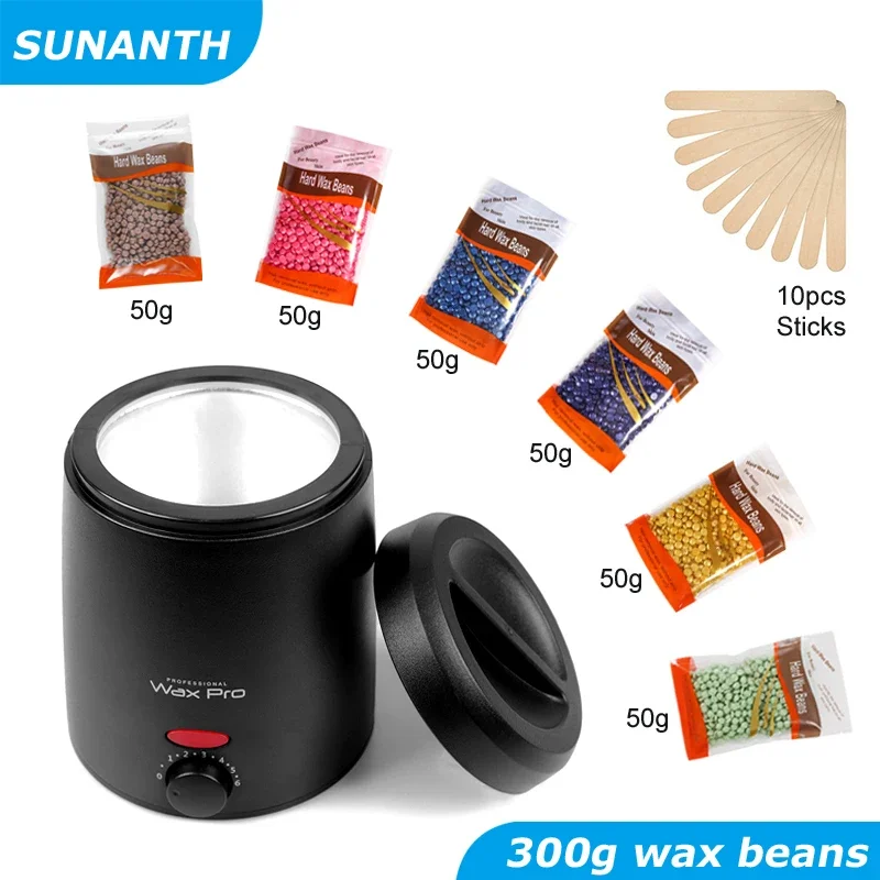 Wachs heiz maschine zur Haaren tfernung Paraffin wärmer Enthaarung sset Wachs schmelzender Enthaarung stopf Image