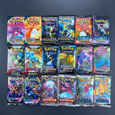 20/40 Stück Pokemon-Karten GX Tag Team Vmax EX Mega Energy Shining Pokemon Kartenspiel Carte Trading Image