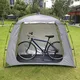 Wasserdichte Outdoor Fahrrad Lagerung Schuppen Bike Zelt Silber Beschichtet Polyester Bike Shelter