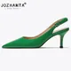 JOZHAMTA Größe 36-43 2023 Frauen Patent Leder Ins Mode Frauen Schuhe Ladys Sandalen Frauen Heels