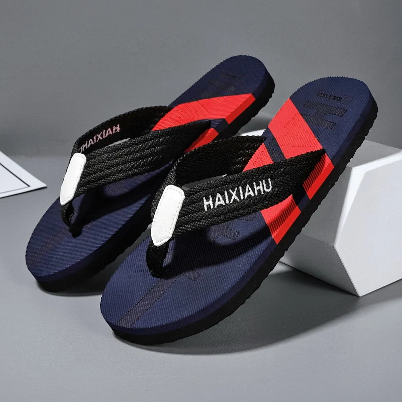 Neue Sandalen Schuhe Männer Sommer Männer Flip-Flops Hohe Qualität Strand Sandalen Anti-slip Zapatos Hombre Casual Schuhe Mann hausschuhe Image