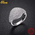 Edler schmuck luxus s925 silber ring für frauen ringe s925 silber klassisches mädchen