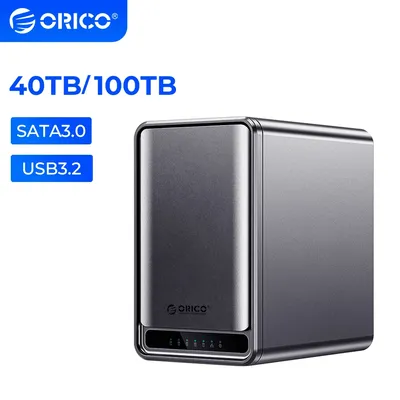 Orico usb 3 2 sata 3 0 nas Bay HDD/SSD-Gehäuse 40TB/TB House Personal Cloud dienen Smart Backup für
