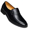 Leder Herren Formelle Schuhe Luxusmarke 2023 Herren Loafer Kleid Mokassins Atmungsaktive Slip-on Schwarz Fahrschuhe Plus Größe 38-44