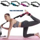 Trainer Yoga Flexibilität Stretch band des Beins zum Dehnen mit 7 Schlaufen Stretch gurt mit Fuß