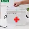 Erste-Hilfe-Kit Medizin Aufbewahrung sbox tragbare Notfall box Haushalt Doppels ch ichten Medizin
