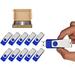 TOPESEL TOPESEL 10 Pack 2GB USB Flash Drives Flash Drive Flash Memory Stick Swivel USB 2.0 (2G 10 PCS Blue) usb-flash-drives