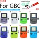 Jcd transparente Farbe mehrfarbige Kunststoff gehäuse Abdeckung Haut für Gameboy Farbe für gbc gmae