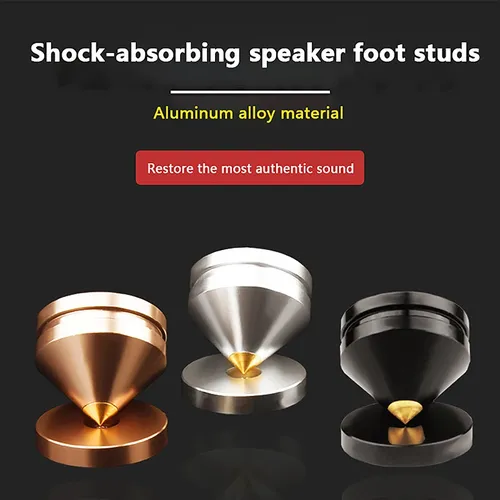 1 Satz Lautsprecher Lautsprecher Spikes Stand Füße Audio Lautsprecher Ersatzteile Plattenspieler