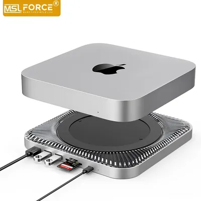 Mac Mini M1 Docking station Stand HDD SSD USB Dock externe Festplatte für 2 5 Zoll Sata Apple Multi