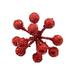 SSBSM Christmas Decoration Realistic Looking Reusable Non-Fading Eco-friendly Wide Application Decorative Foam Garland Simulation Berries Christmas Decoration for Home