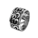 Großhandel om Symbol Buddhismus Zen Kunst Ring Edelstahl Schmuck Indien om Yoga Motor Biker Ring