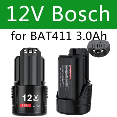 12v bosch 3000mah bat411 ersatz batterie bosch 12v batterie für bosch bat412a bat413a D-70745GOP