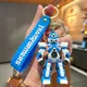 Klassische Cartoon Anime Roboter Schlüssel anhänger Silikon Prime Hummel Transformatoren Auto