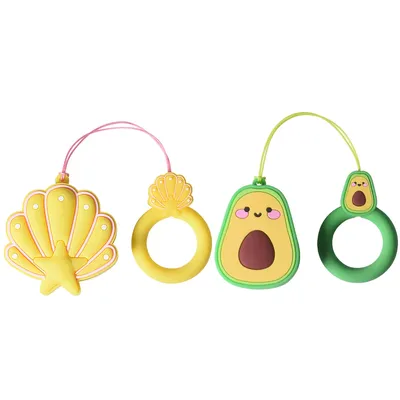 JASTER Cartoon Avocado USB-Flash-Laufwerk 128 GB Kostenloser Schlüsselanhänger Memory Stick 64 GB Image