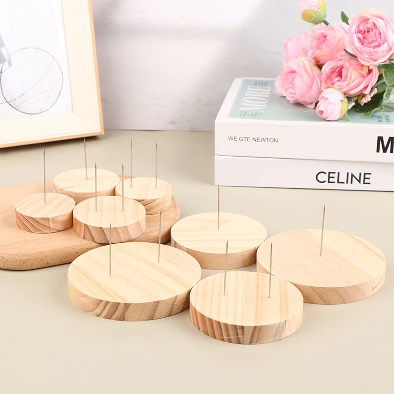 Stand Display Halter Lagerung Rack Unterstützung Tragbare Häkeln Suppprt Basis Image