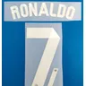 Retro #7 Ronaldo Name setzt Top aaaa Qualität für Portugal und Madrid Home Away Retro Name und