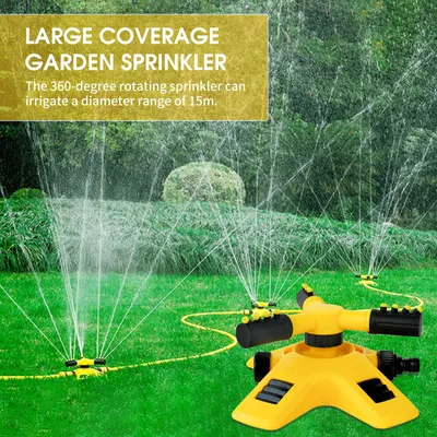 360 ° rotierender Garten rasens prinkler einstellbar 2 Modi Bewässerungs system Terrassen hof Wassers prüh gerät Garten bewässerungs system