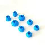 8pcs Blue Replacement Silicone Eartips Earbuds Eargels for Beats by dr dre Powerbeats 2 Wireless Stereo Earphones