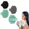 1pc Silikon Körper wäscher 2 in 1 verstellbarer Körper wäscher mit Kopfhaut massage gerät sanftes