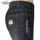 2023 neue Sommer Herren Jeans Stretching Baumwolle lose gerade lässige Mode Denim Jeans Herren hose