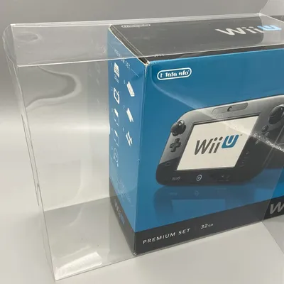 Transparenter Box-Schutz für We&You/Wii U-Konsole, Sammelboxen für Nintendo Game Shell, klare Image
