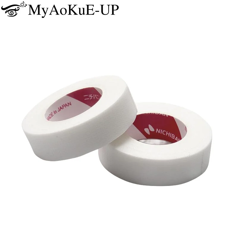 10 Rollen Wimpernverlängerungs-Klebeband, Wimpernpflaster, Mikroporen, atmungsaktives Vliesstoff, japanisches Klebeband, Aufkleber, Augenpolster, Make-up-Werkzeug Image