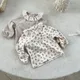 Herbst neue Baby Langarm lässig T-Shirts Mode Säugling Mädchen Baumwolle Spitze Kragen Tops Kinder