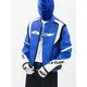 American Pioneer Motorrad jacken wind dichte übergroße lose Mantel Männer Winter Lederjacke Clip