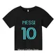 2024 neue Messi T-Shirt Kinder Fußball Trikot Kinder kleidung Kinder Sommer Kurzarm T-Shirt Casual