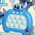 Disney Stitch Mickey Toy Cartoon Quick Push Spielkonsole Puzzle Presse Spielzeug Spiderman Kawaii