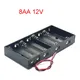 8AA Batterie Halter 8 AA Batterie Box Fall AA Batterie Lagerung Fall 8 AA 12V Batterie Fall Mit