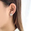 Usenset klassische Kaffeebohnen Ohr stecker Edelstahl Ohrringe stilvolle Frauen Mädchen Ohrschmuck