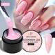 Treffen Sie sich über 8ml Goldfolien schnelle Verlängerung Gel Nagellack rosa Glitter semi permanente Nagel kunst UV LED Nägel Hartgel Maniküre