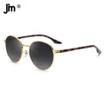 JM UV400 Vintage Schwarz Pilot Sonnenbrille männer Polarisierte Sonnenbrille Fahren Sonnenbrille Für