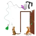 Elektrische Katze Spielzeug Seil automatische Teaser Katze String Spielzeug hängen Tür interaktive